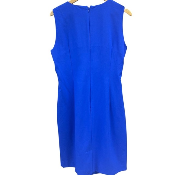 Calvin Klein Asymmetrical Royal Blue Dress - Picture 2 of 3